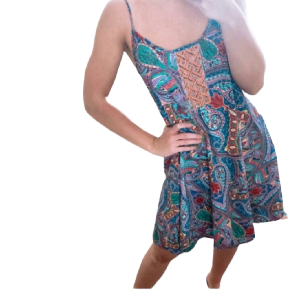 🇺🇸 Buttons Boutique paisley dress